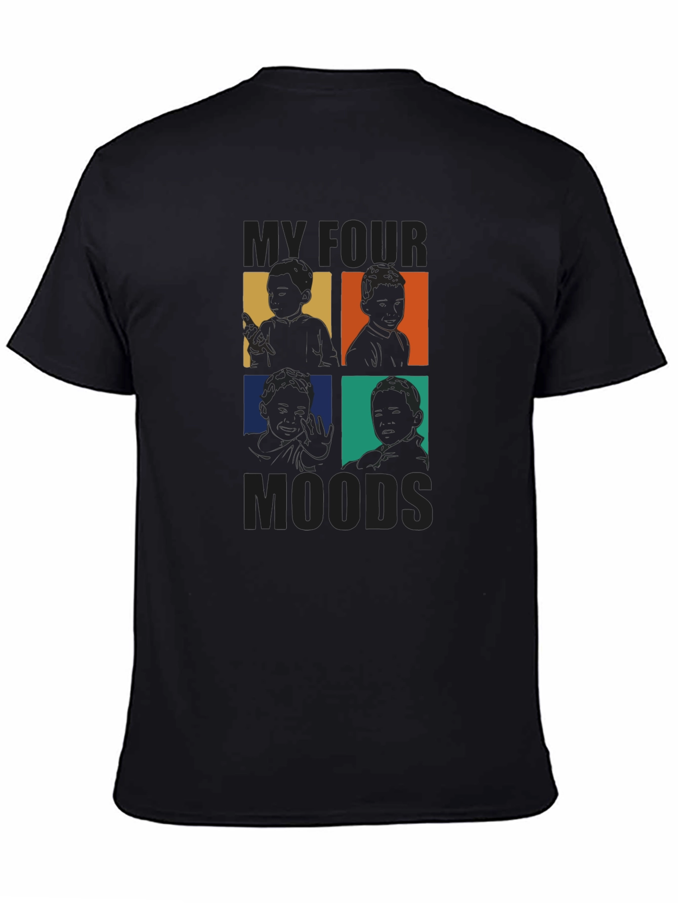 My Four Moods Graphic T-Shirt