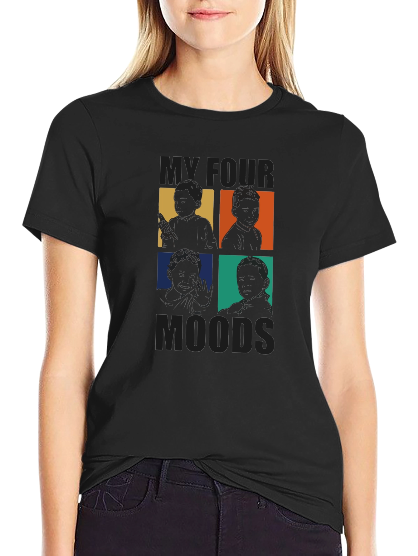 My Four Moods Graphic T-Shirt