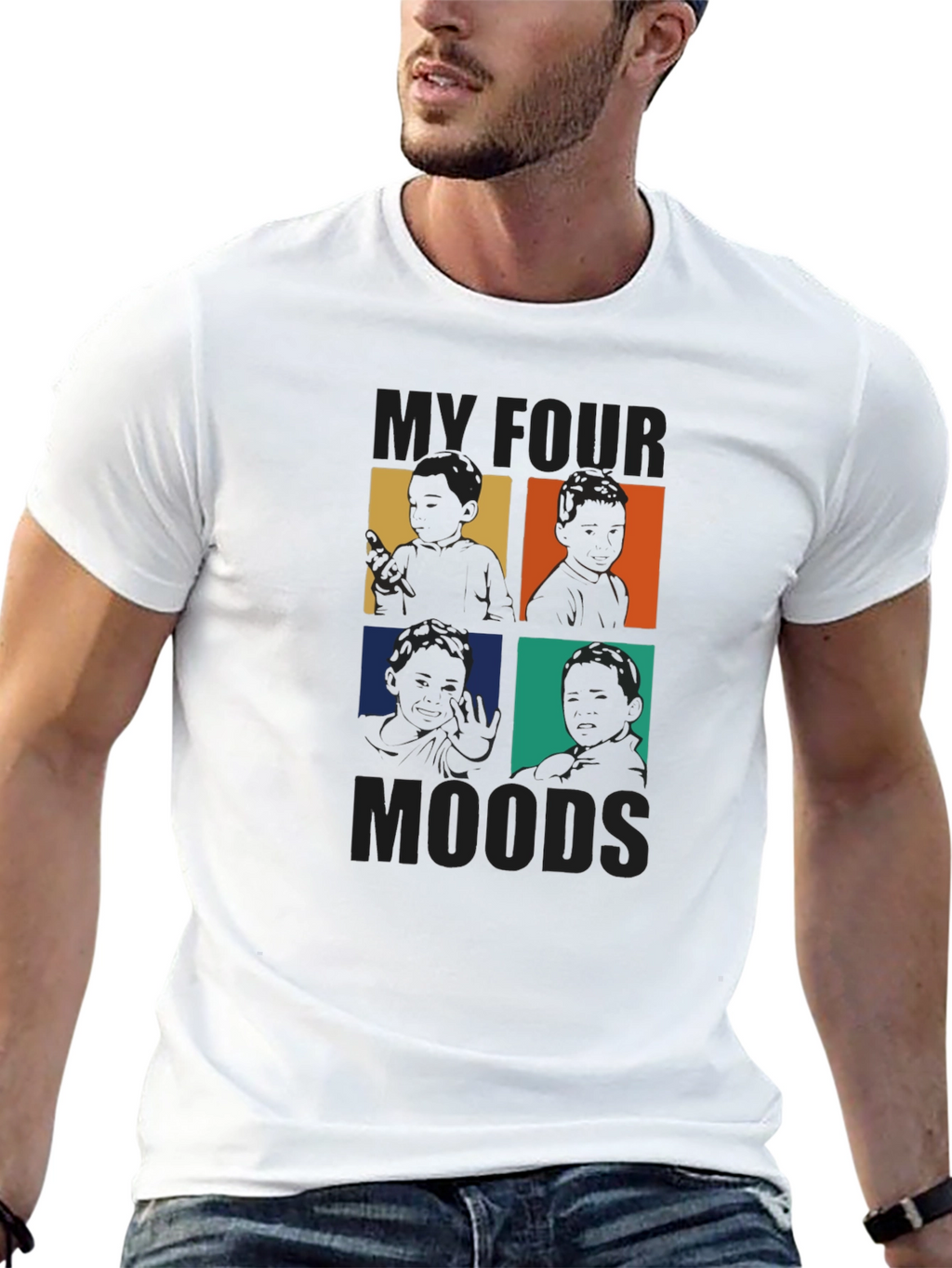 My Four Moods Graphic T-Shirt