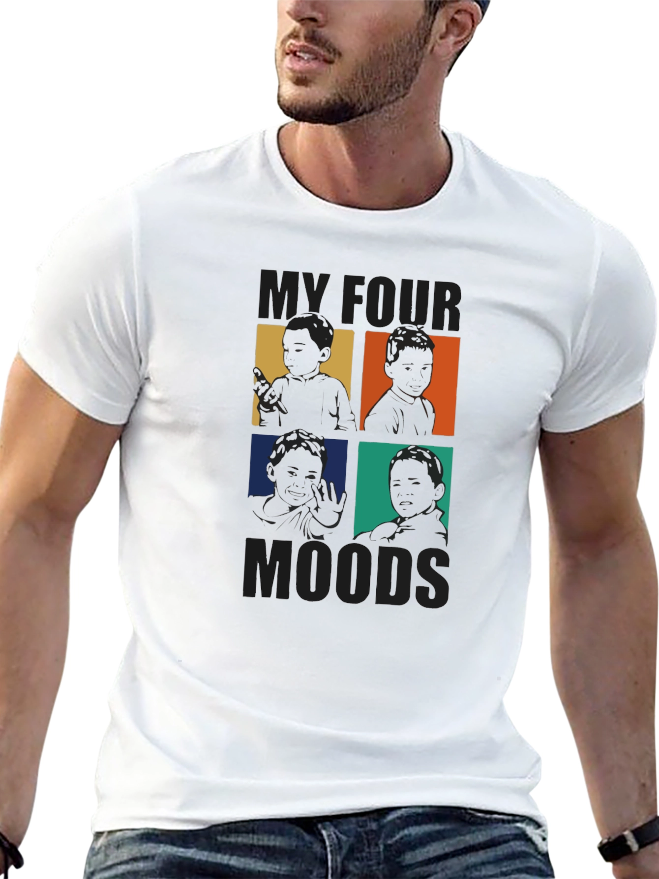 My Four Moods Graphic T-Shirt