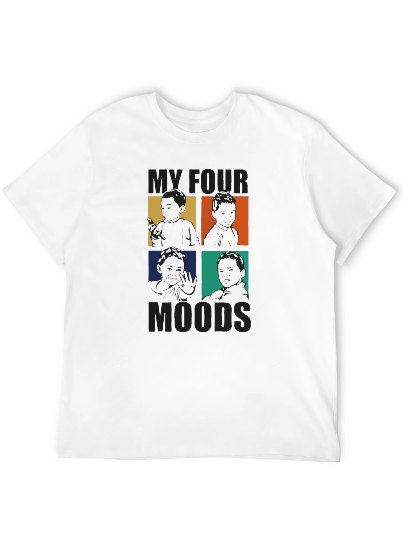 My Four Moods Graphic T-Shirt