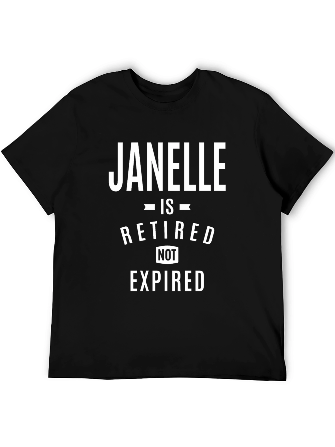 Janelle Retired Not Expired Graphic Tee