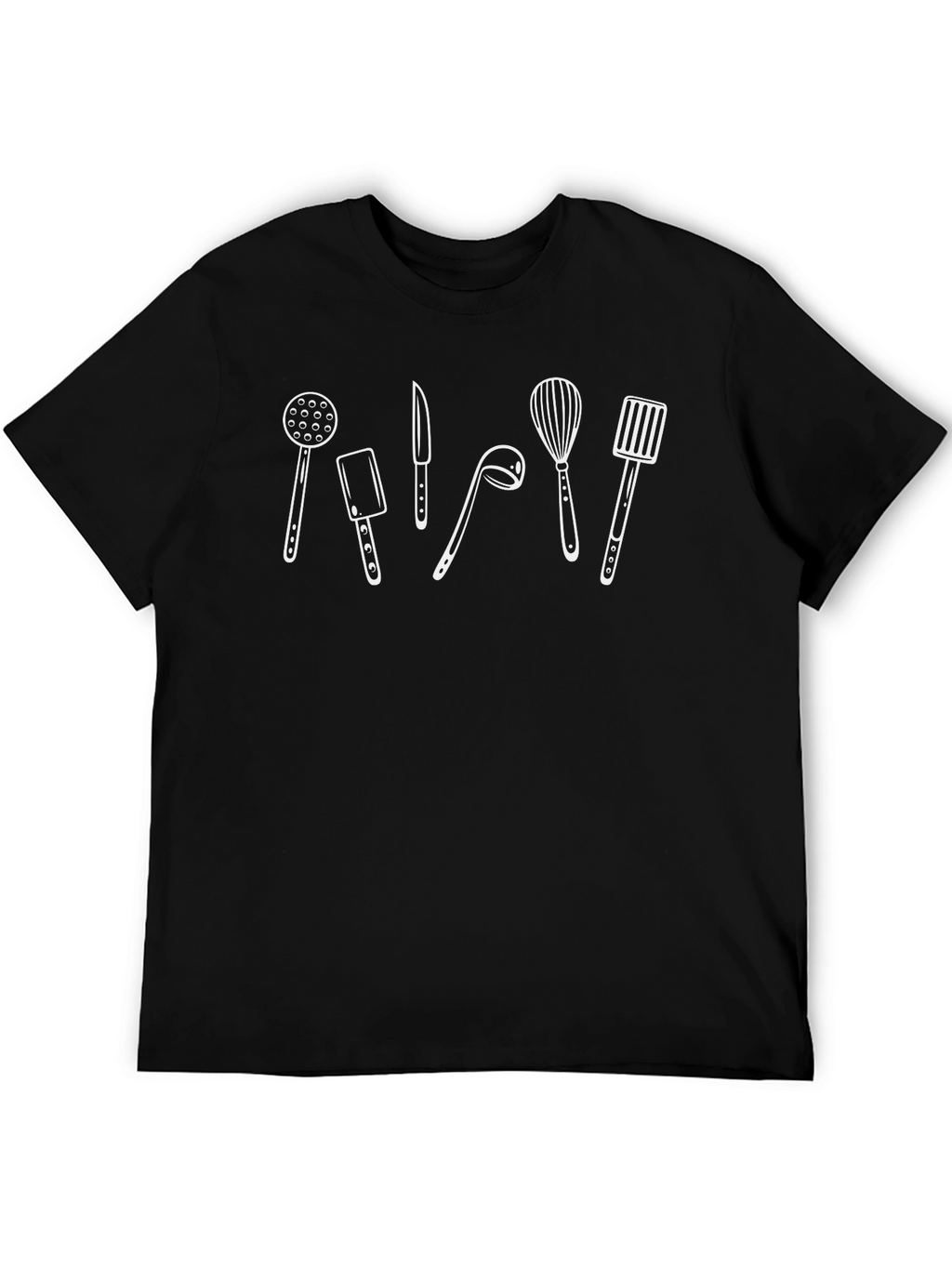Chefs Kitchen Utensil Graphic T-Shirt