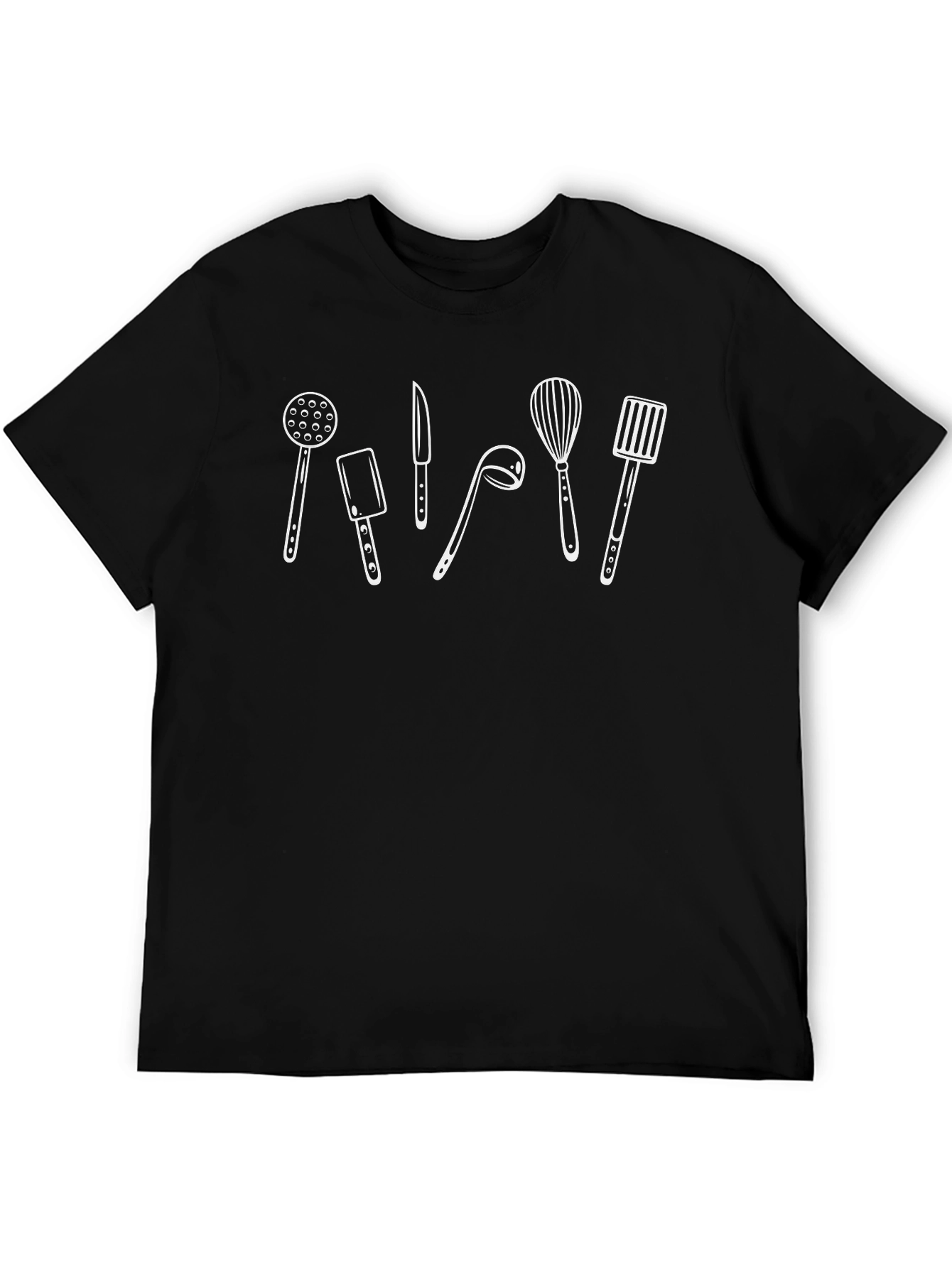 Chefs Kitchen Utensil Graphic T-Shirt