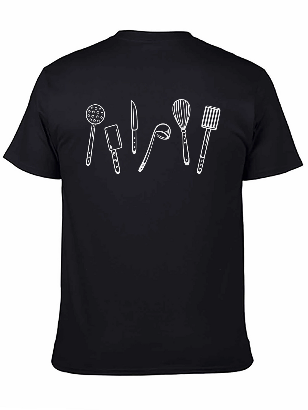 Chefs Kitchen Utensil Graphic T-Shirt