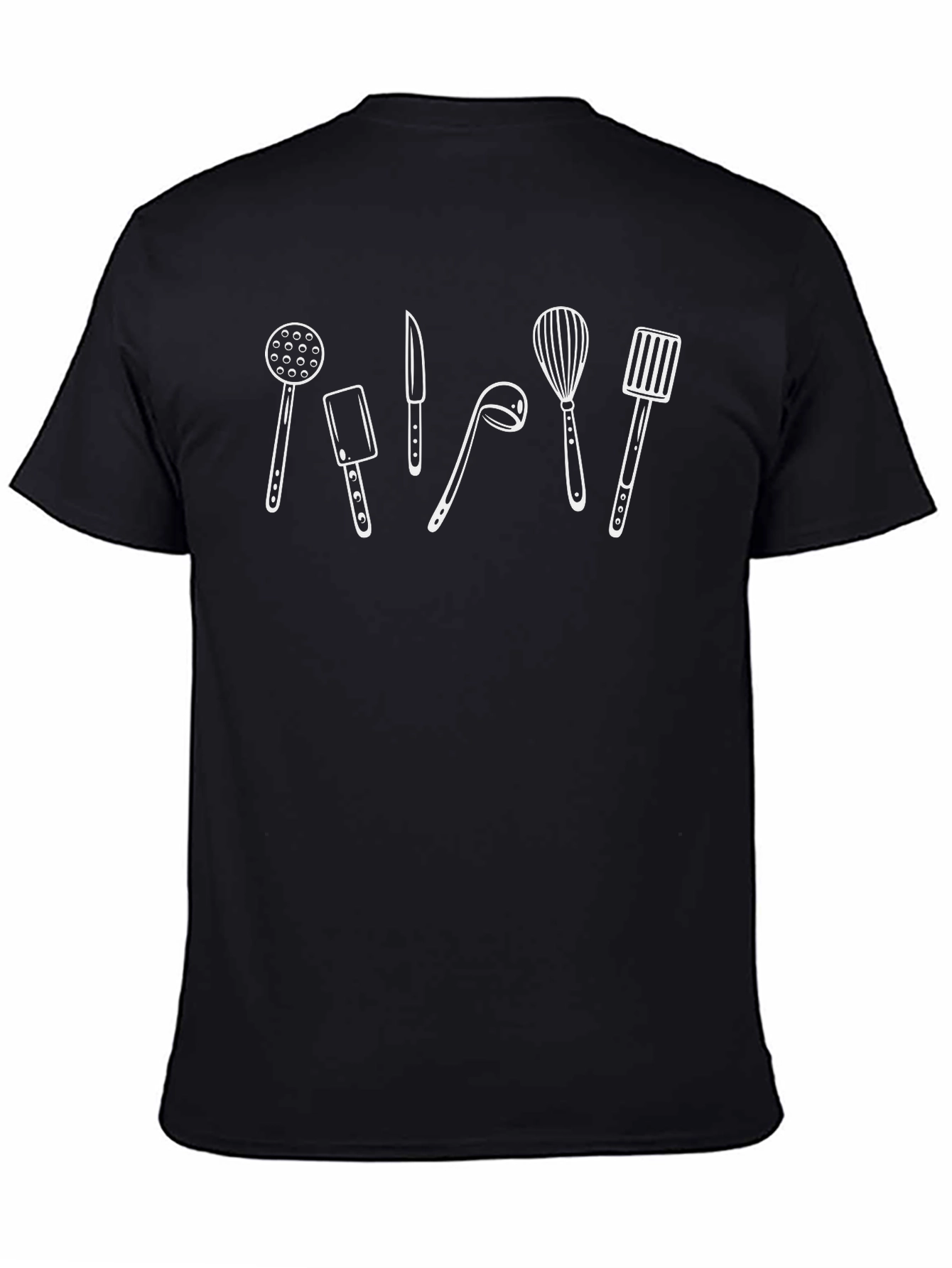 Chefs Kitchen Utensil Graphic T-Shirt