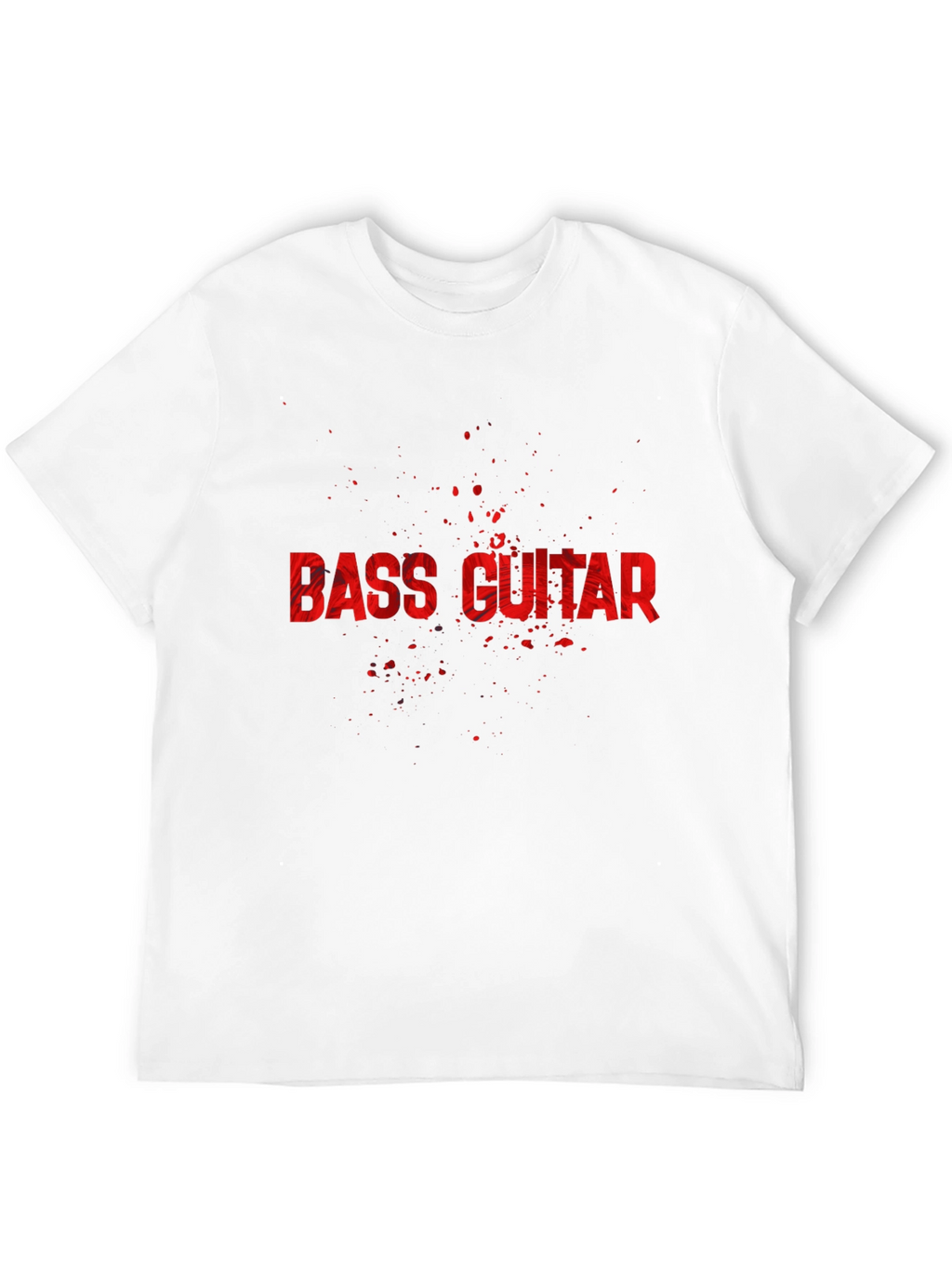 Bass Guitar Graphic Tee - Rock Music Shirt