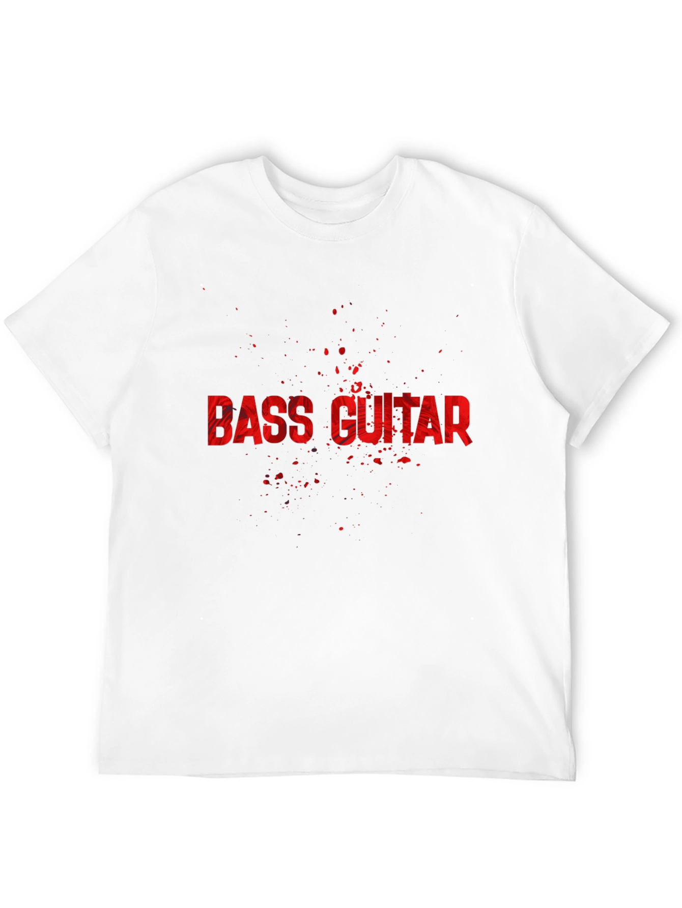 Bass Guitar Graphic Tee - Rock Music Shirt