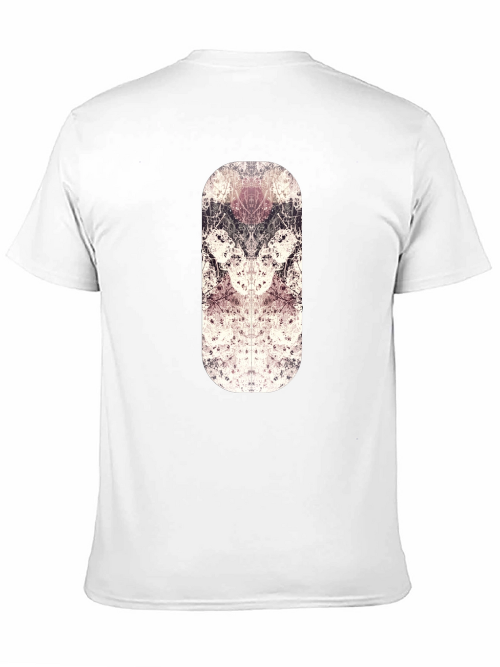 Abstract Art Graphic Print Black T-Shirt