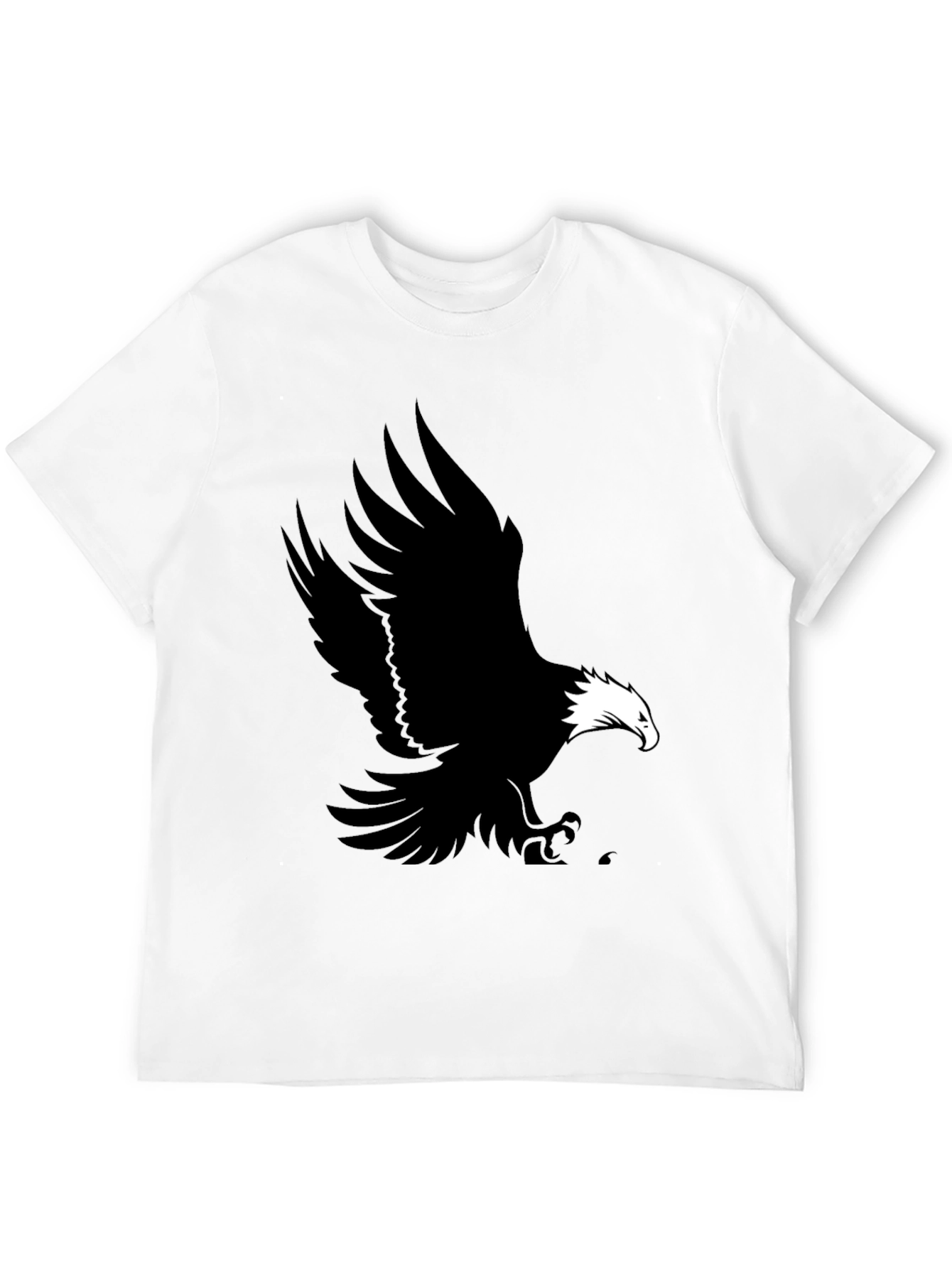 Black Eagle Graphic Tee for Men