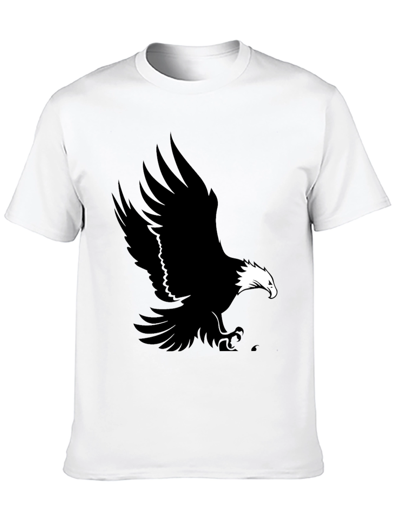 Black Eagle Graphic Tee for Men