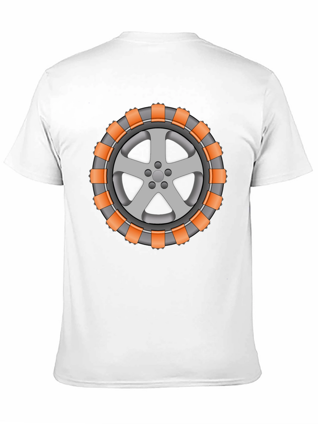 Cool Car Wheel T-Shirt - Unique Graphic Tee