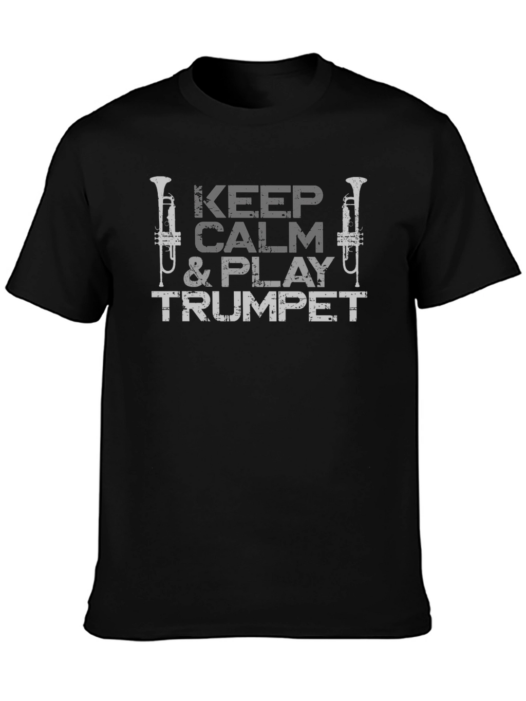 Keep Calm & Play Trumpet Graphic Tee