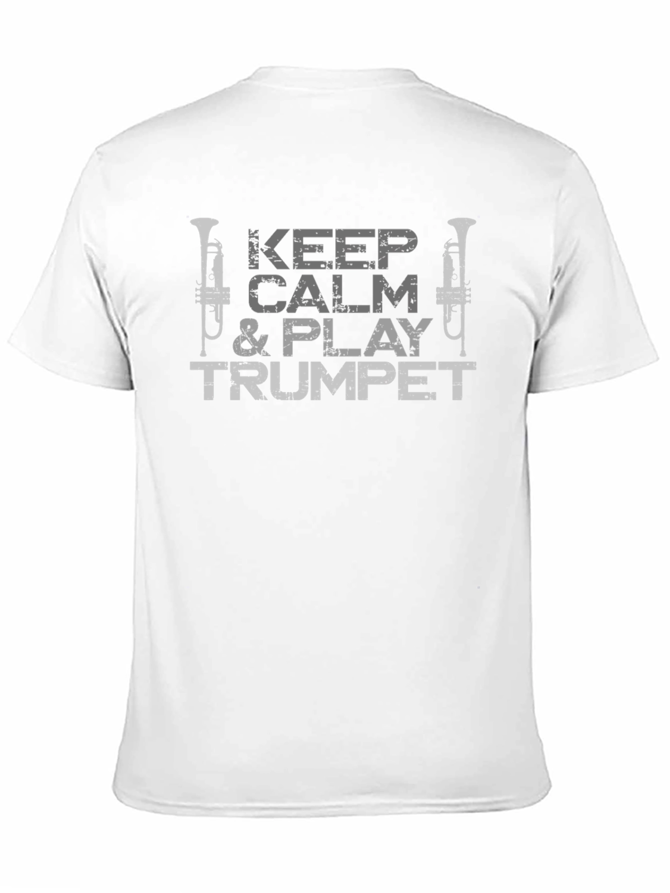 Keep Calm & Play Trumpet Graphic Tee