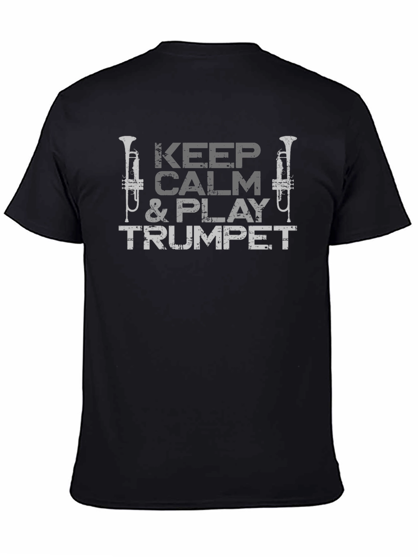 Keep Calm & Play Trumpet Graphic Tee