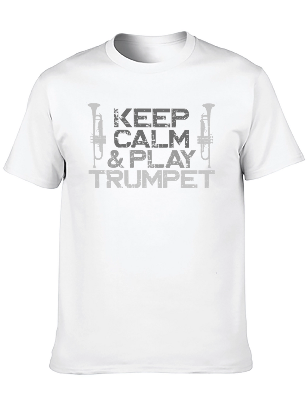 Keep Calm & Play Trumpet Graphic Tee