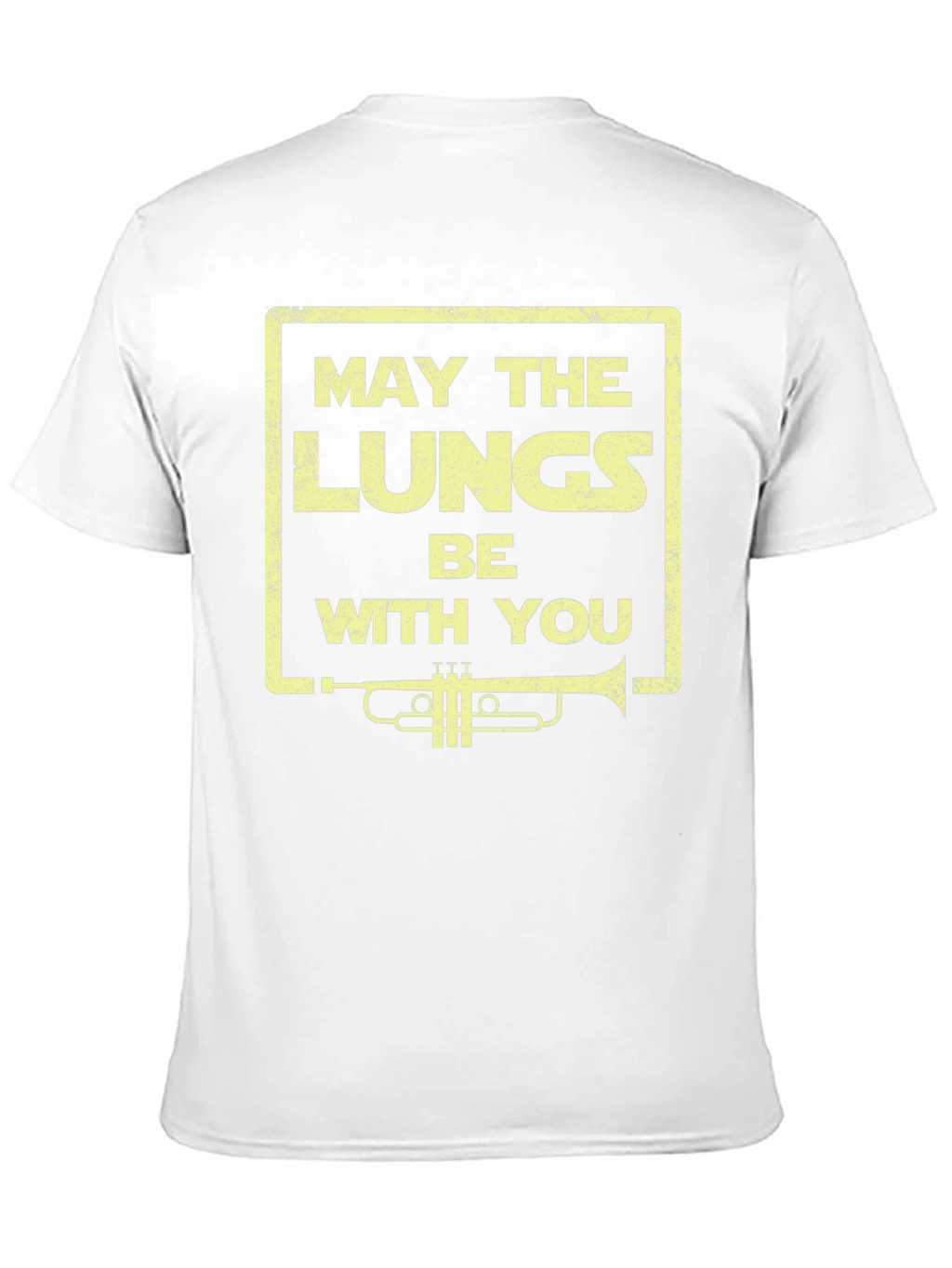 May The Lungs Be With You Trumpet Graphic T-Shirt