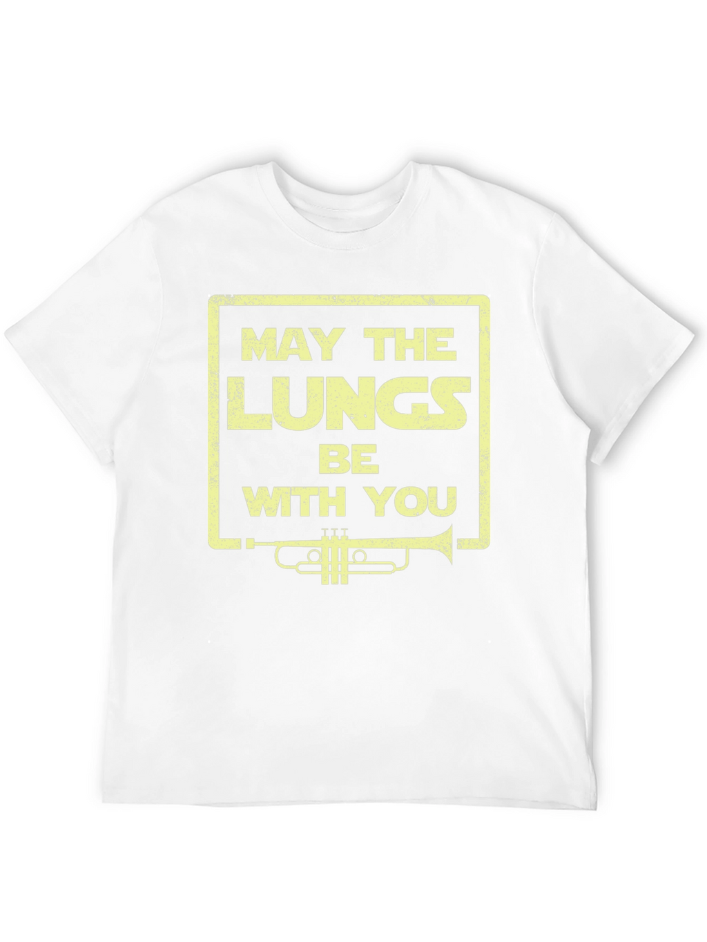 May The Lungs Be With You Trumpet Graphic T-Shirt
