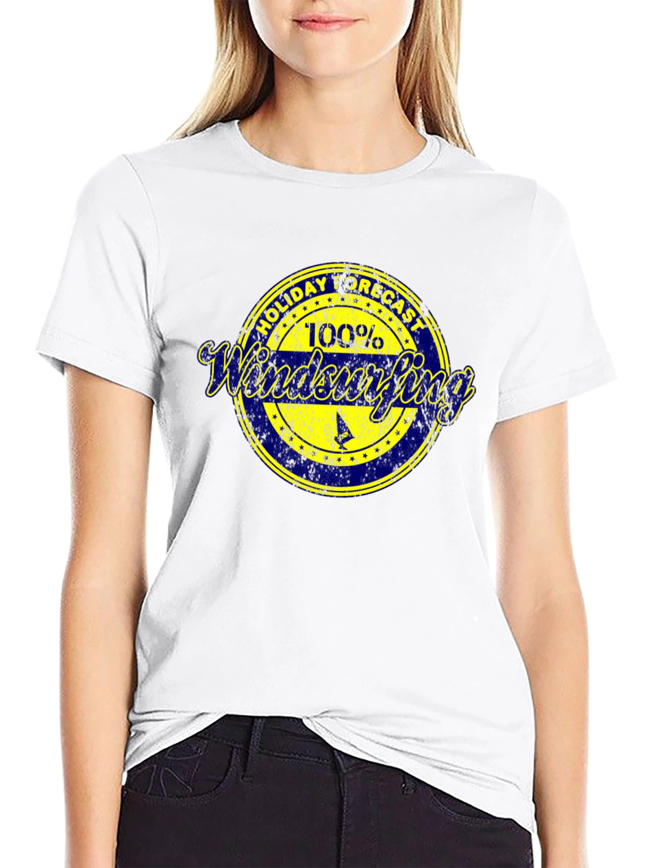 Windsurfing Holiday Forecast T-Shirt