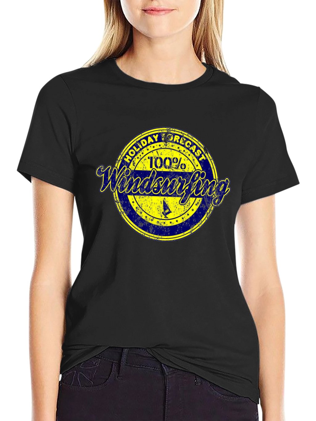 Windsurfing Holiday Forecast T-Shirt