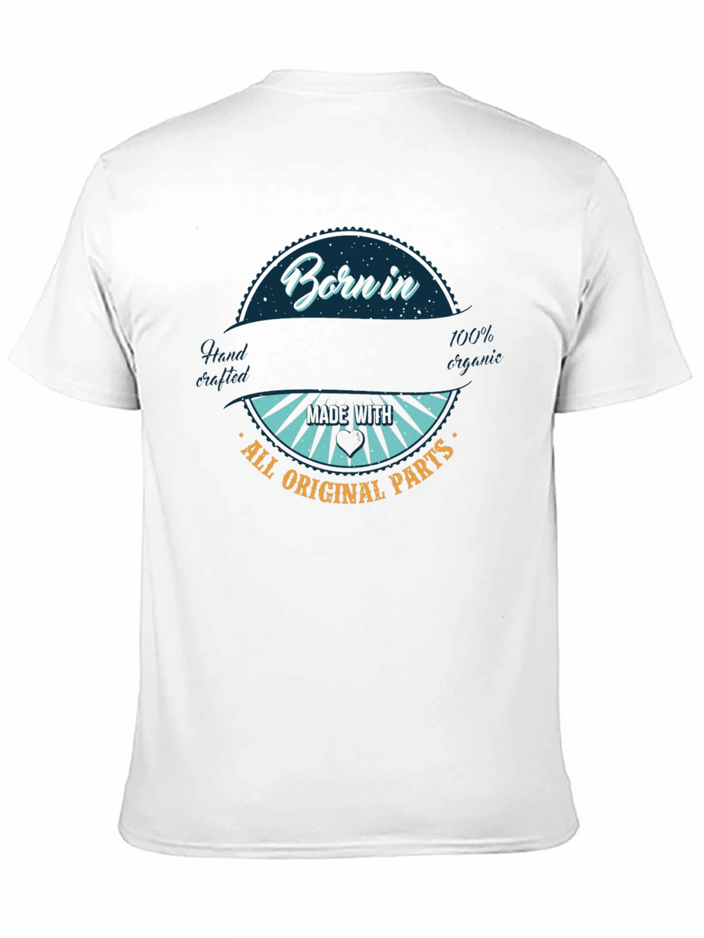 Born In All Original Parts Graphic Tee
