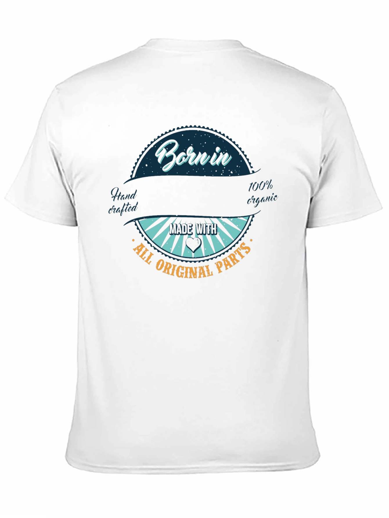Born In All Original Parts Graphic Tee