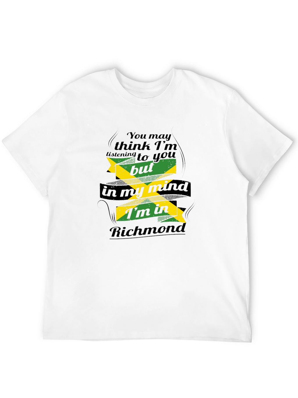 Richmond Mind T-Shirt - Jamaica Flag Design