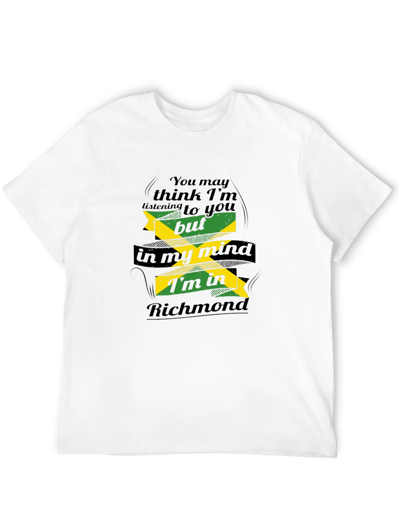 Richmond Mind T-Shirt - Jamaica Flag Design