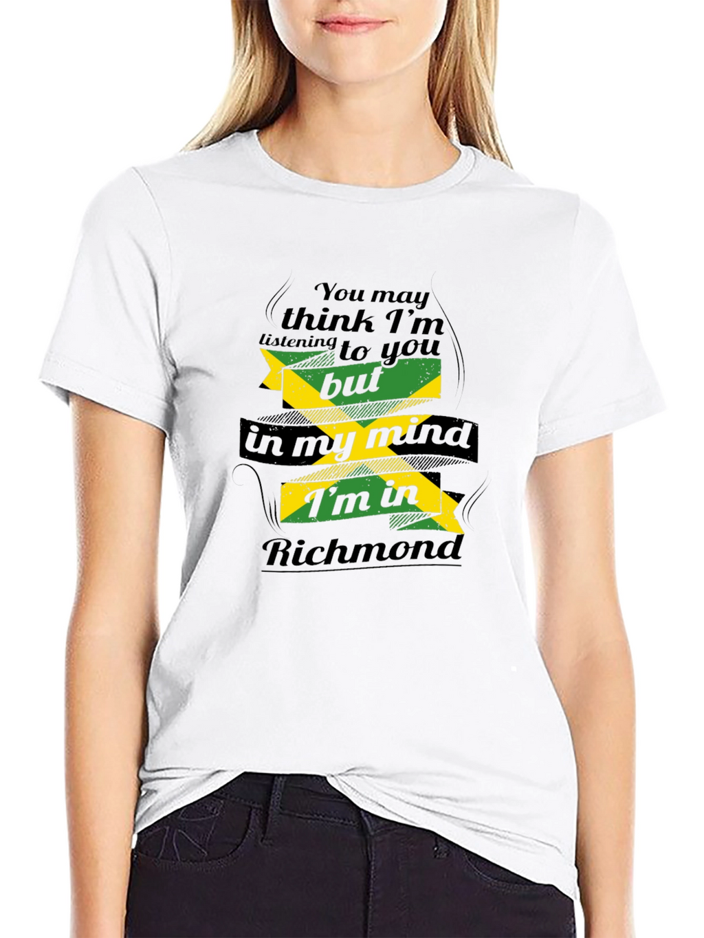 Richmond Mind T-Shirt - Jamaica Flag Design