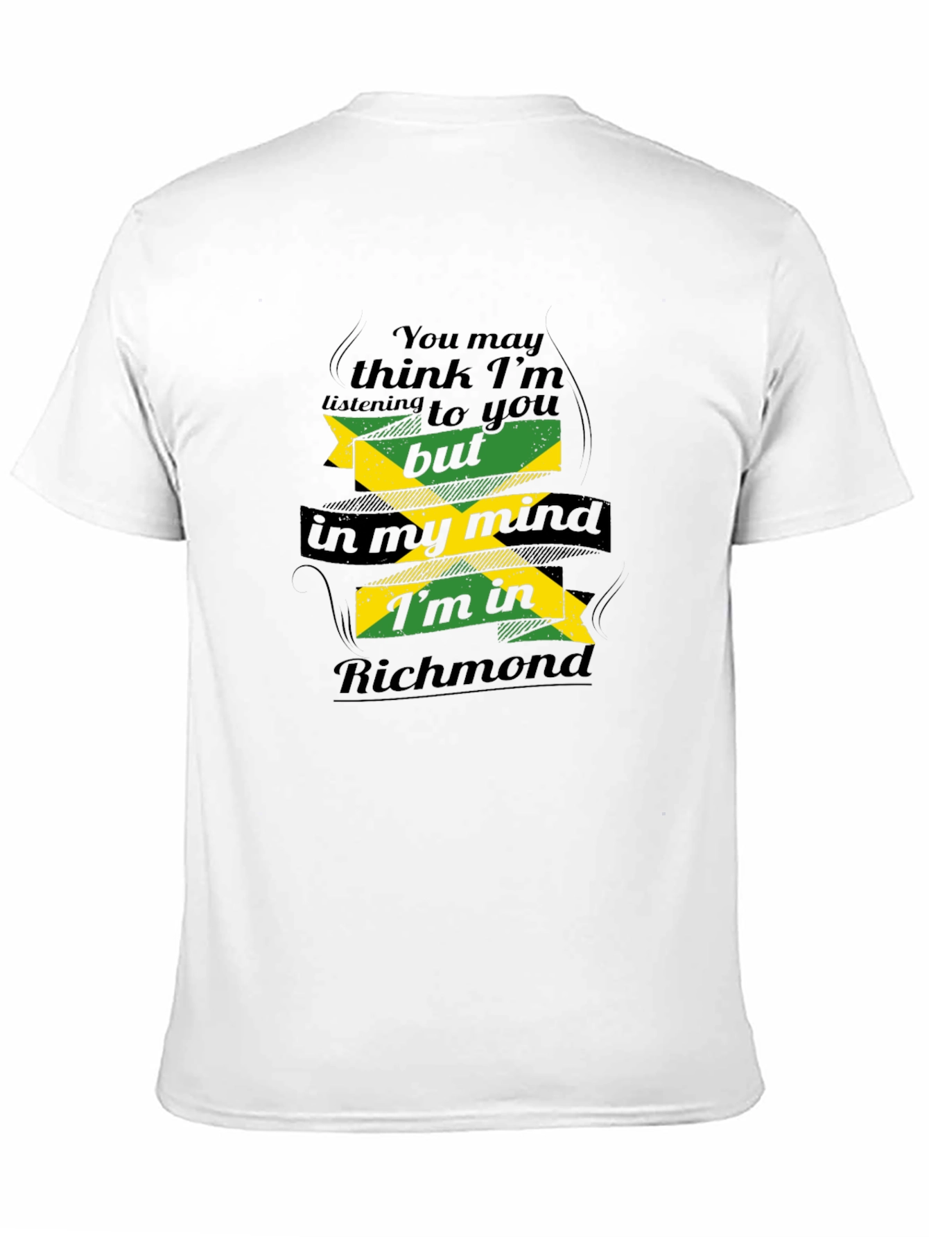 Richmond Mind T-Shirt - Jamaica Flag Design