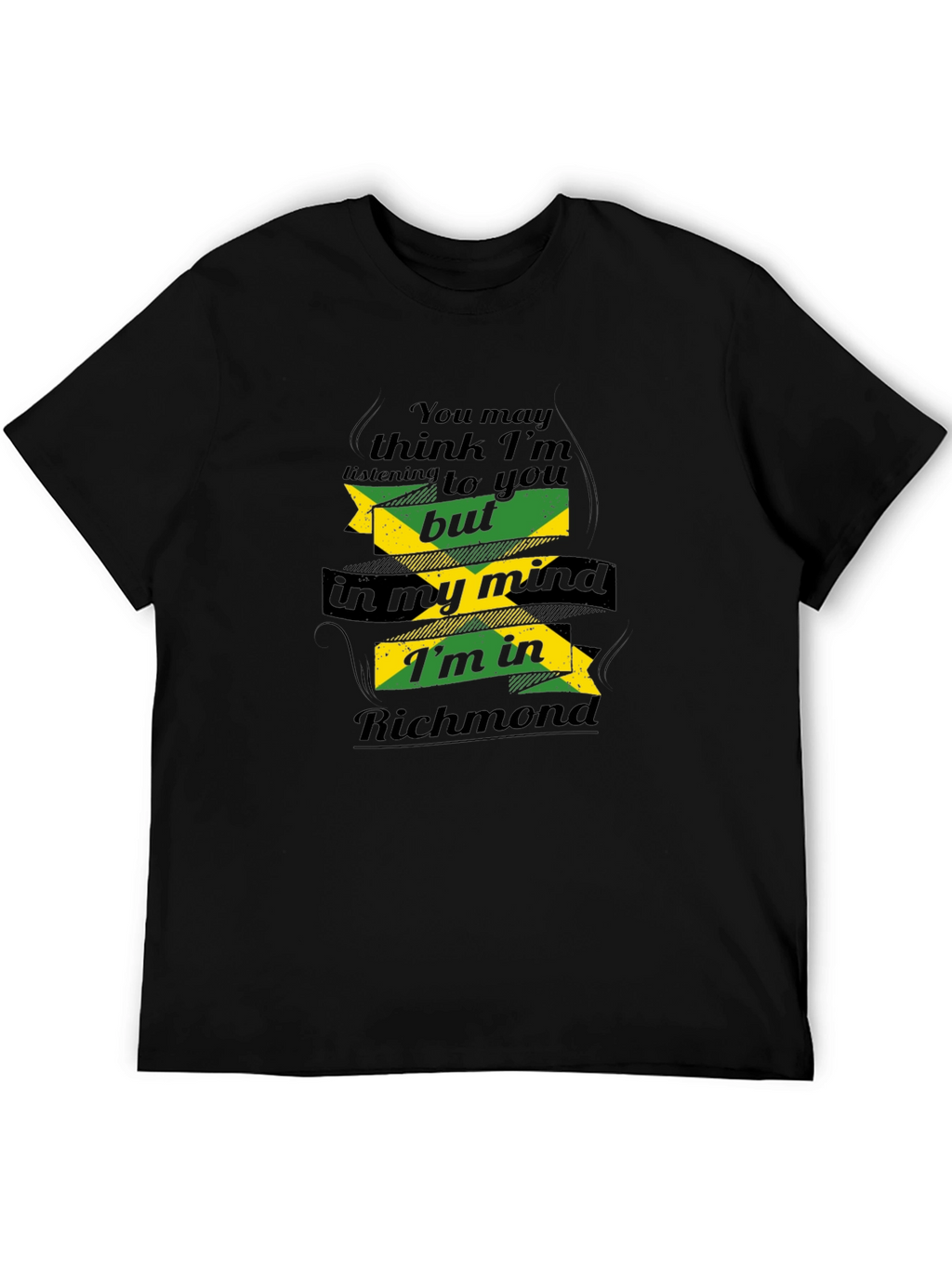 Richmond Mind T-Shirt - Jamaica Flag Design