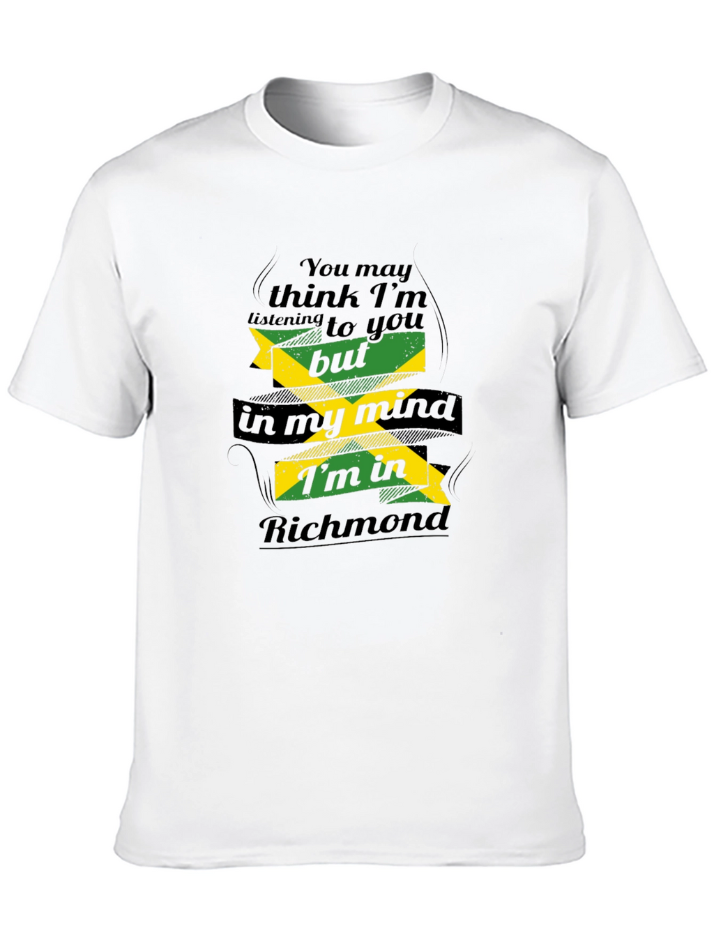 Richmond Mind T-Shirt - Jamaica Flag Design