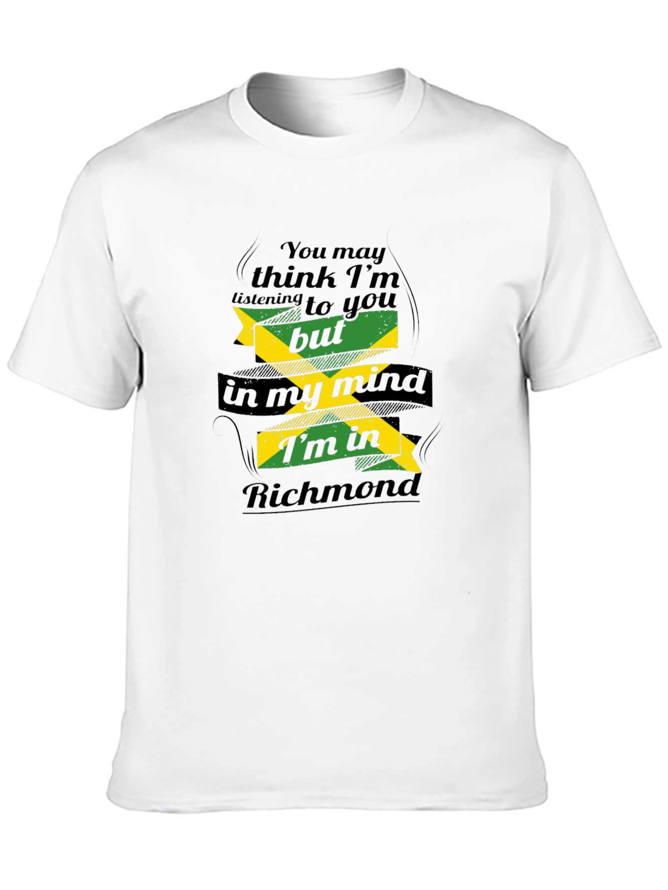 Richmond Mind T-Shirt - Jamaica Flag Design