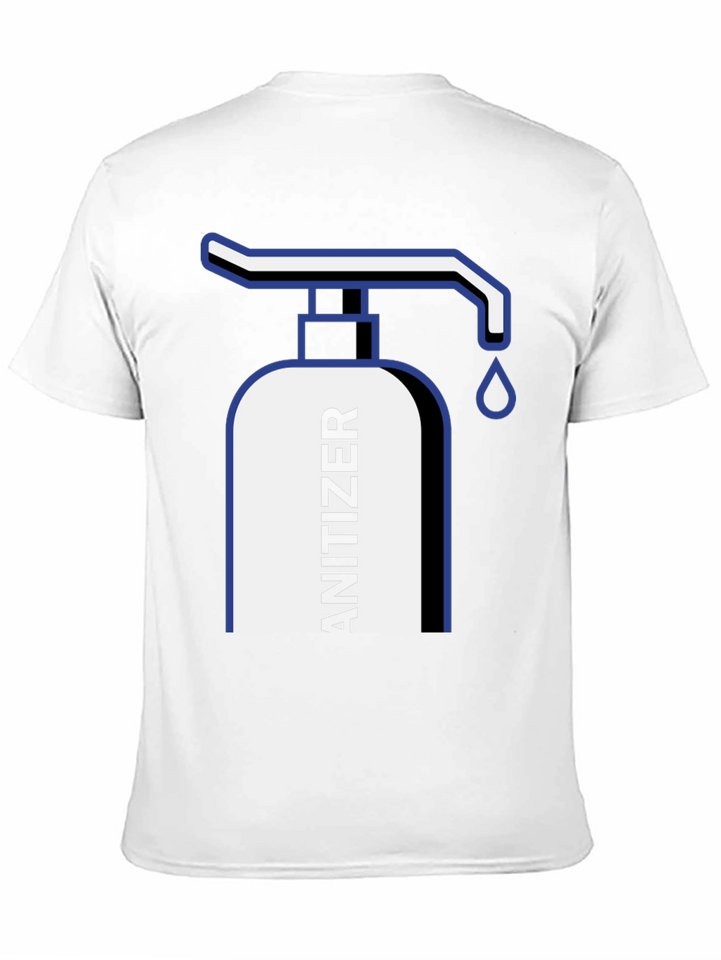 Sanitizer Graphic Tee - Stay Safe & Stylish