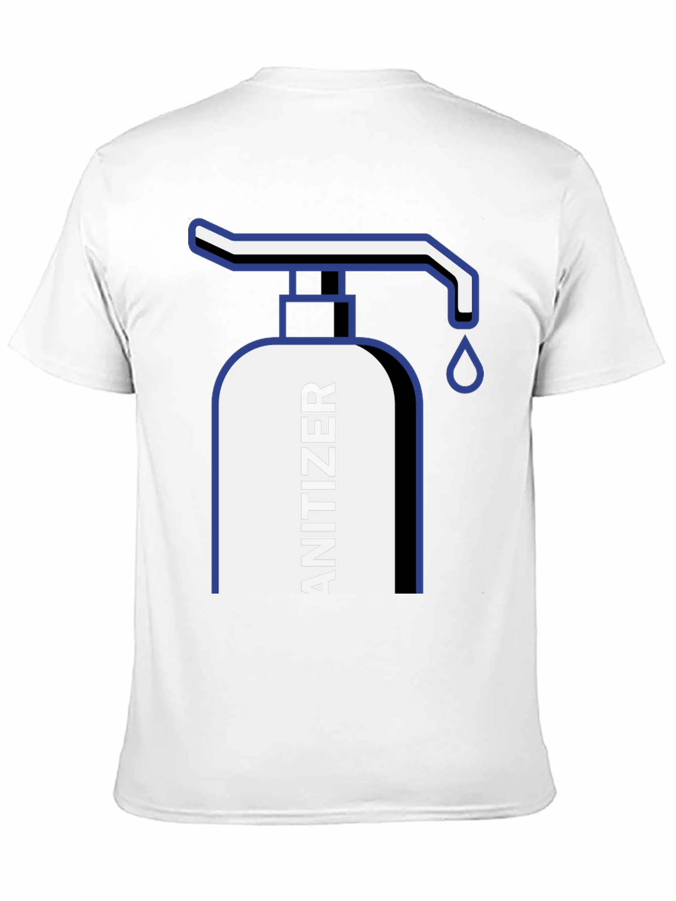 Sanitizer Graphic Tee - Stay Safe & Stylish