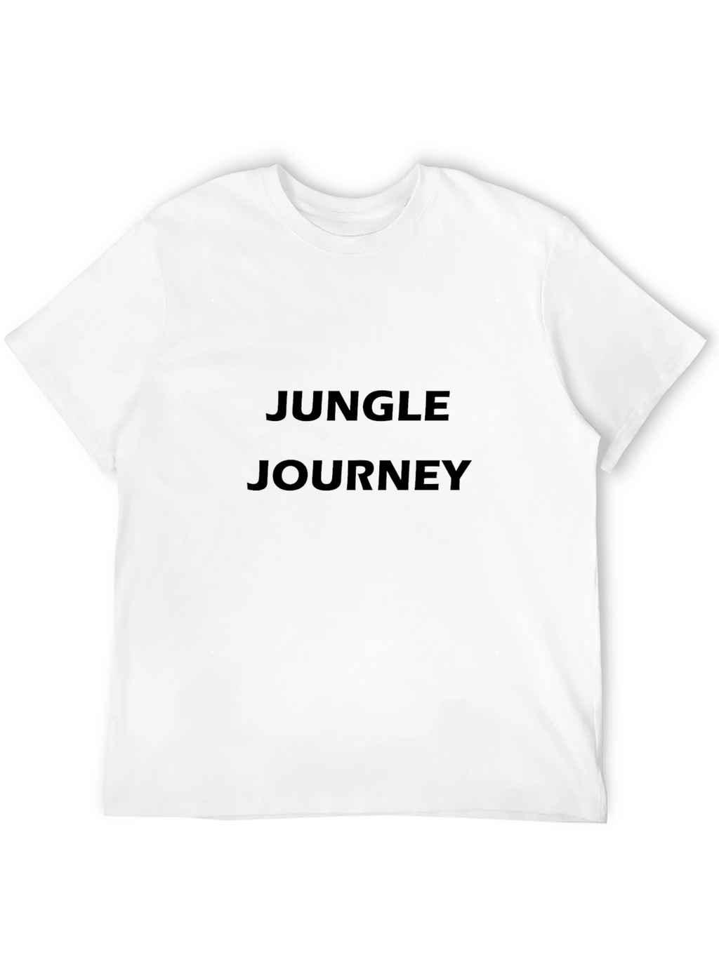 Jungle Journey Black T-Shirt - Casual Comfort
