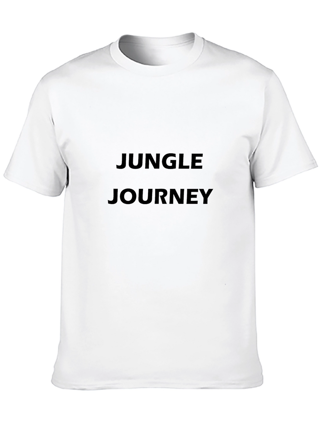 Jungle Journey Black T-Shirt - Casual Comfort