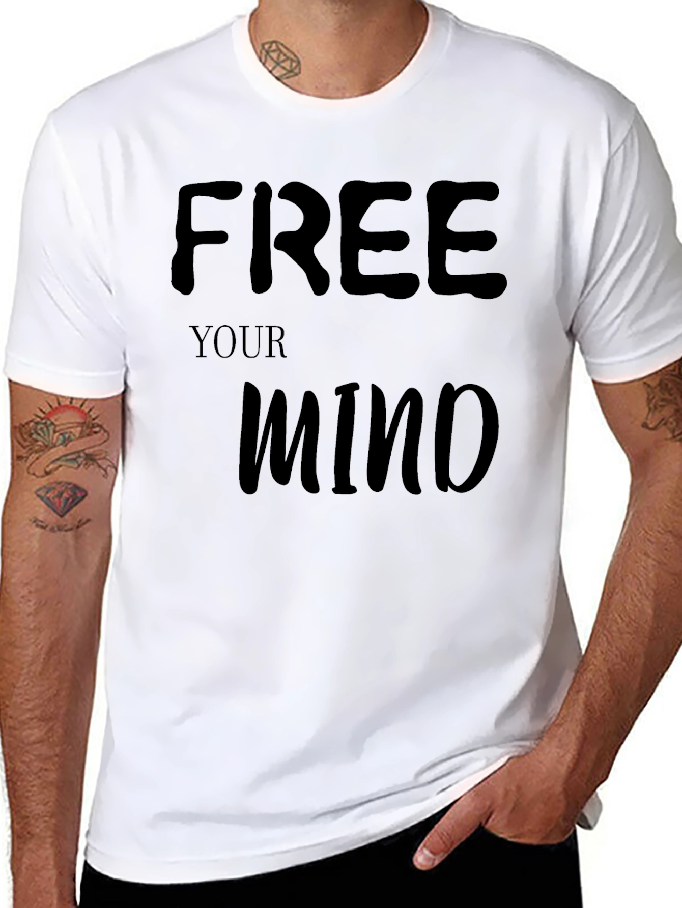 Free Your Mind Black T-Shirt