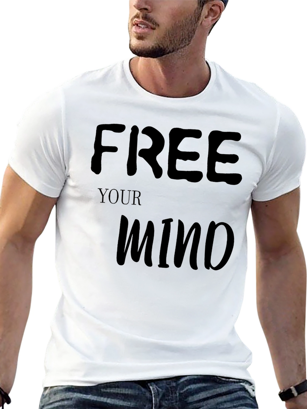 Free Your Mind Black T-Shirt