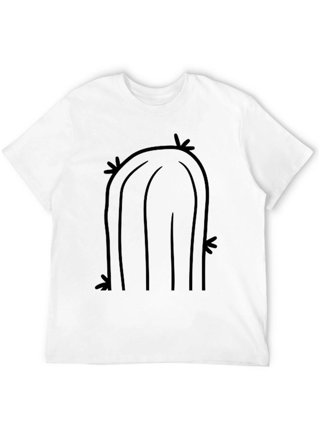 Cactus Graphic Tee - Black