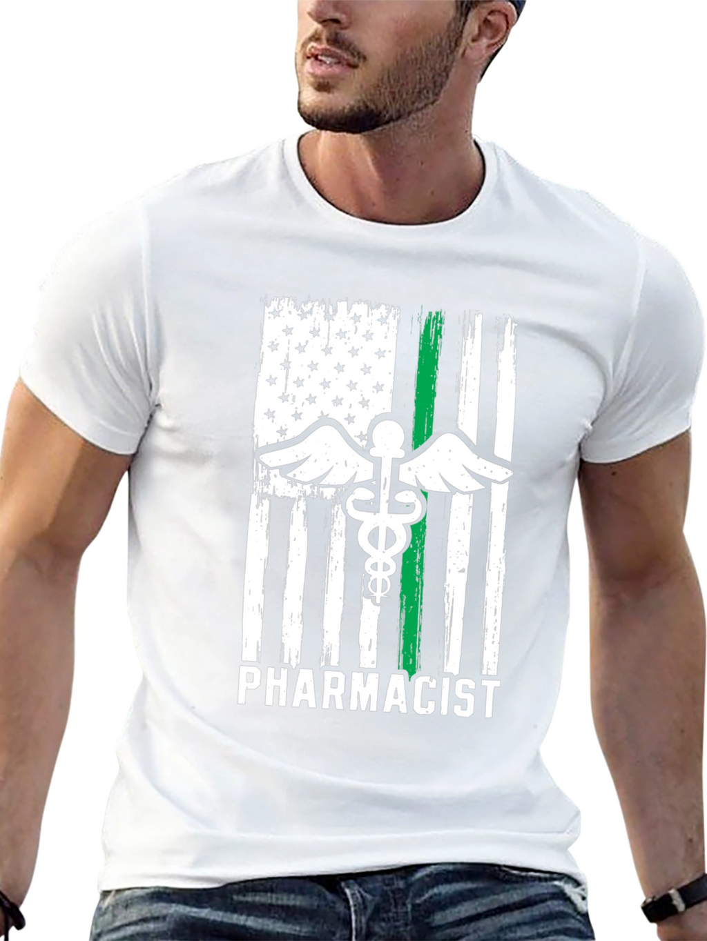 Pharmacist American Flag T-Shirt