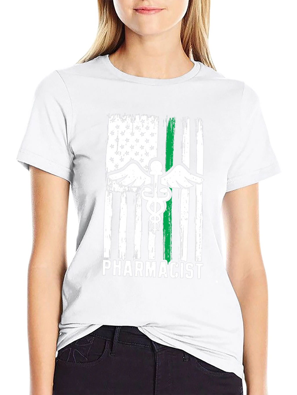 Pharmacist American Flag T-Shirt