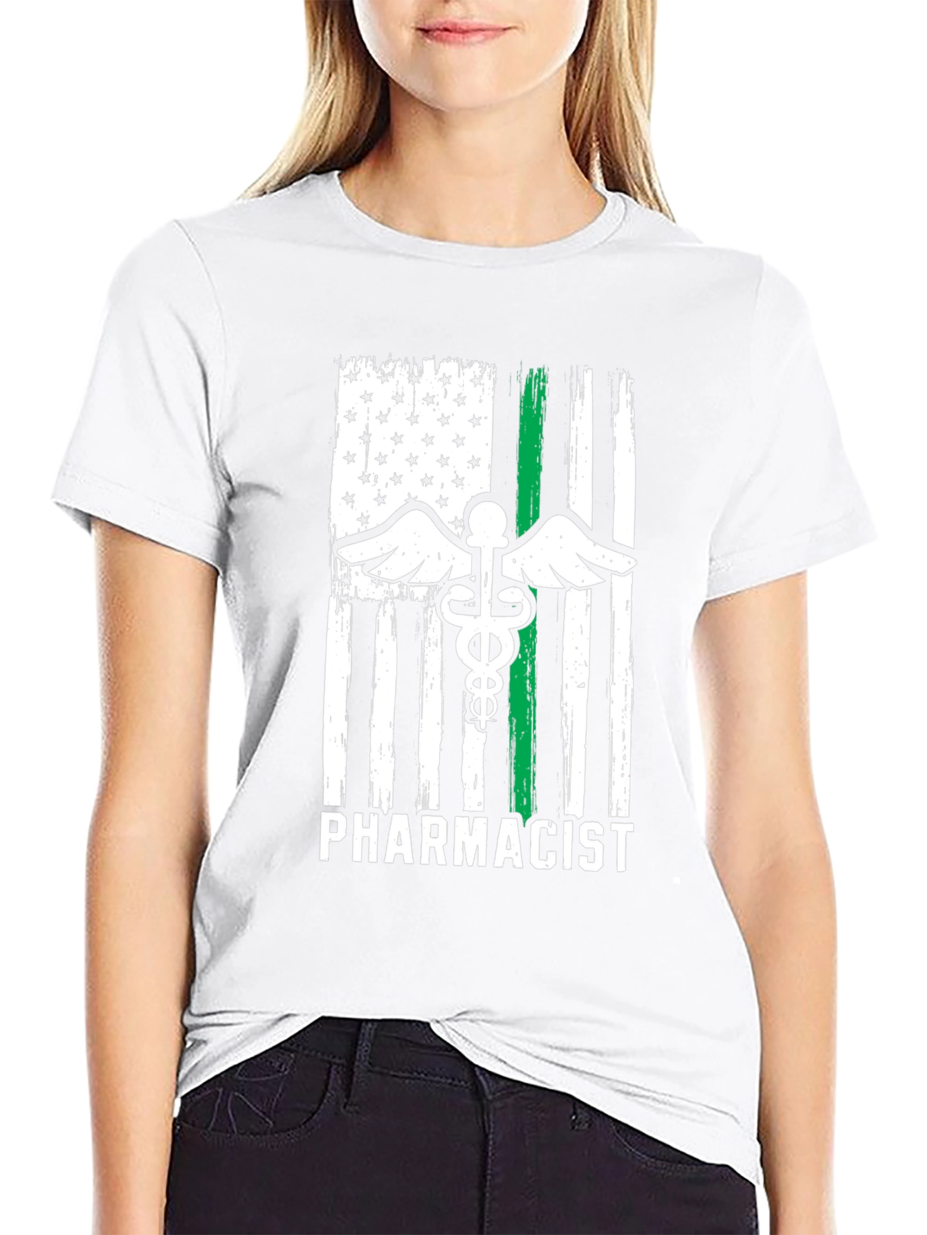 Pharmacist American Flag T-Shirt