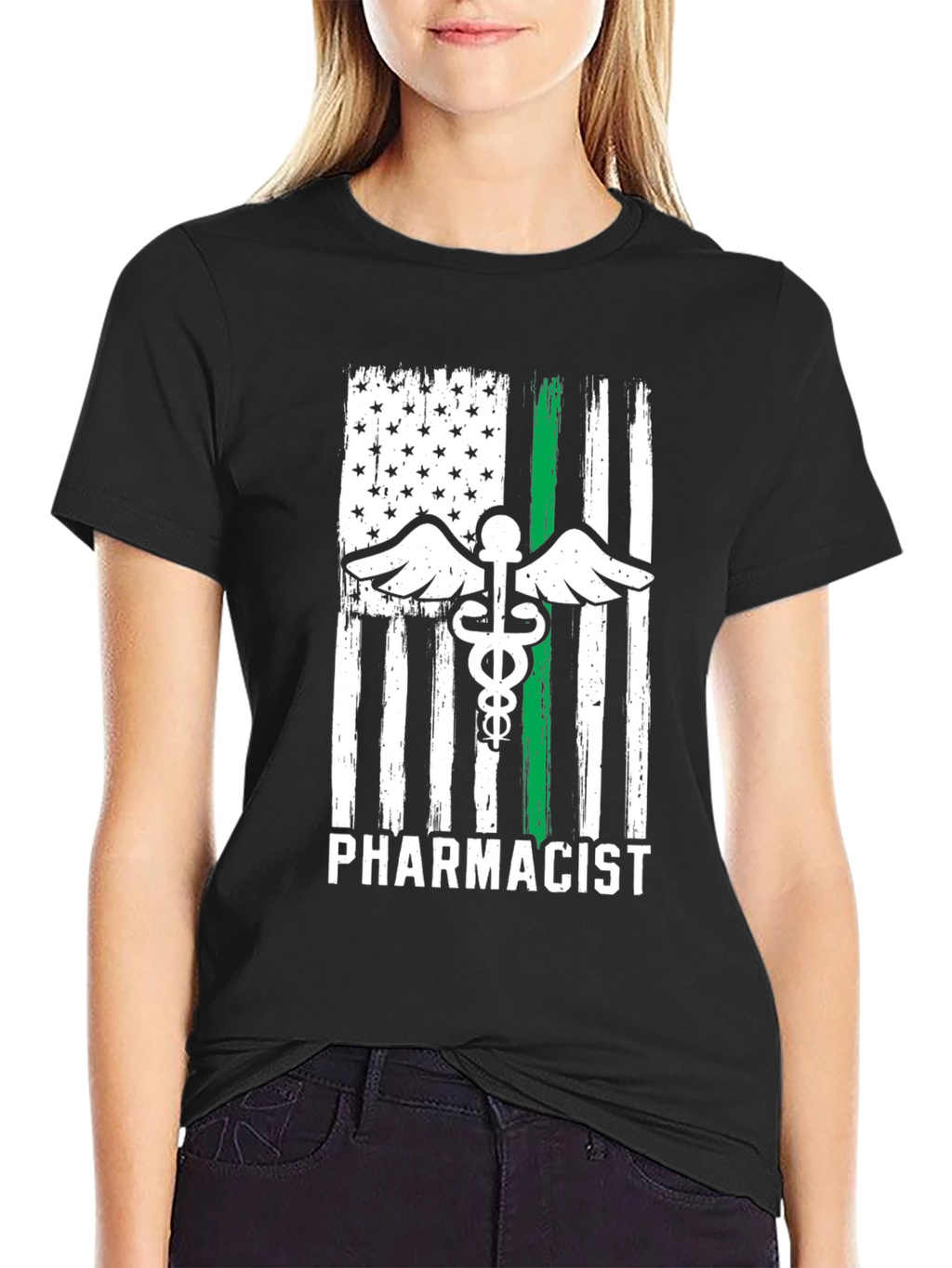Pharmacist American Flag T-Shirt