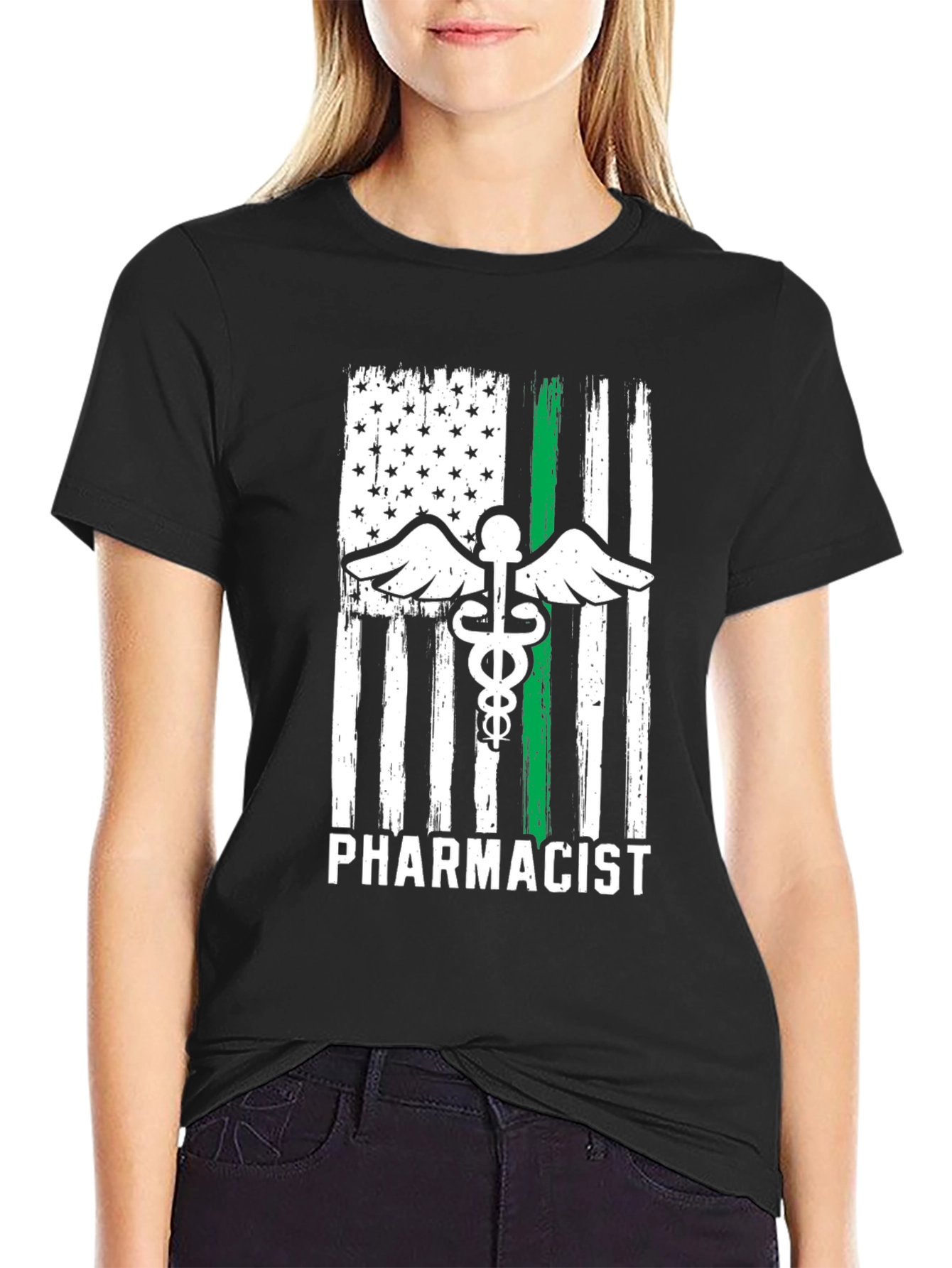 Pharmacist American Flag T-Shirt