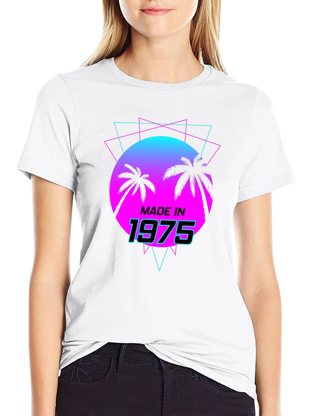Retro Made in 1975 Graphic T-Shirt