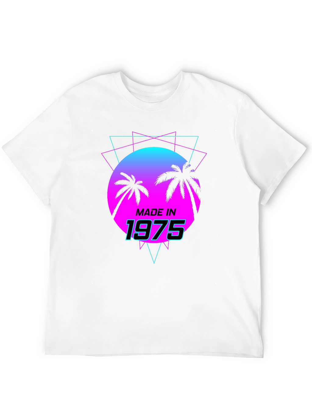 Retro Made in 1975 Graphic T-Shirt