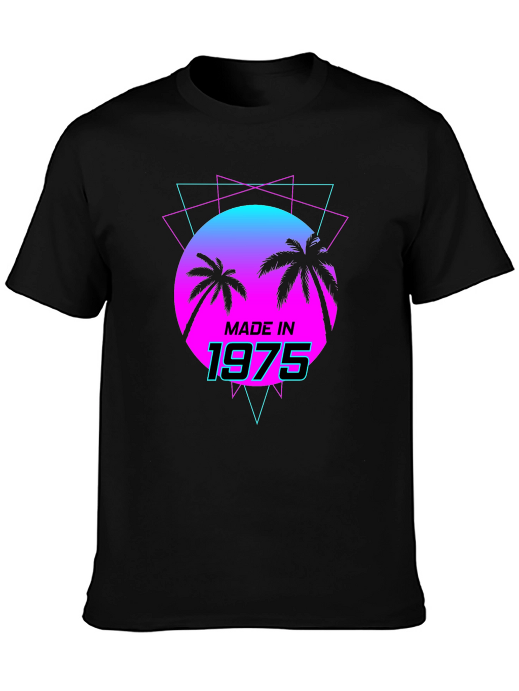 Retro Made in 1975 Graphic T-Shirt