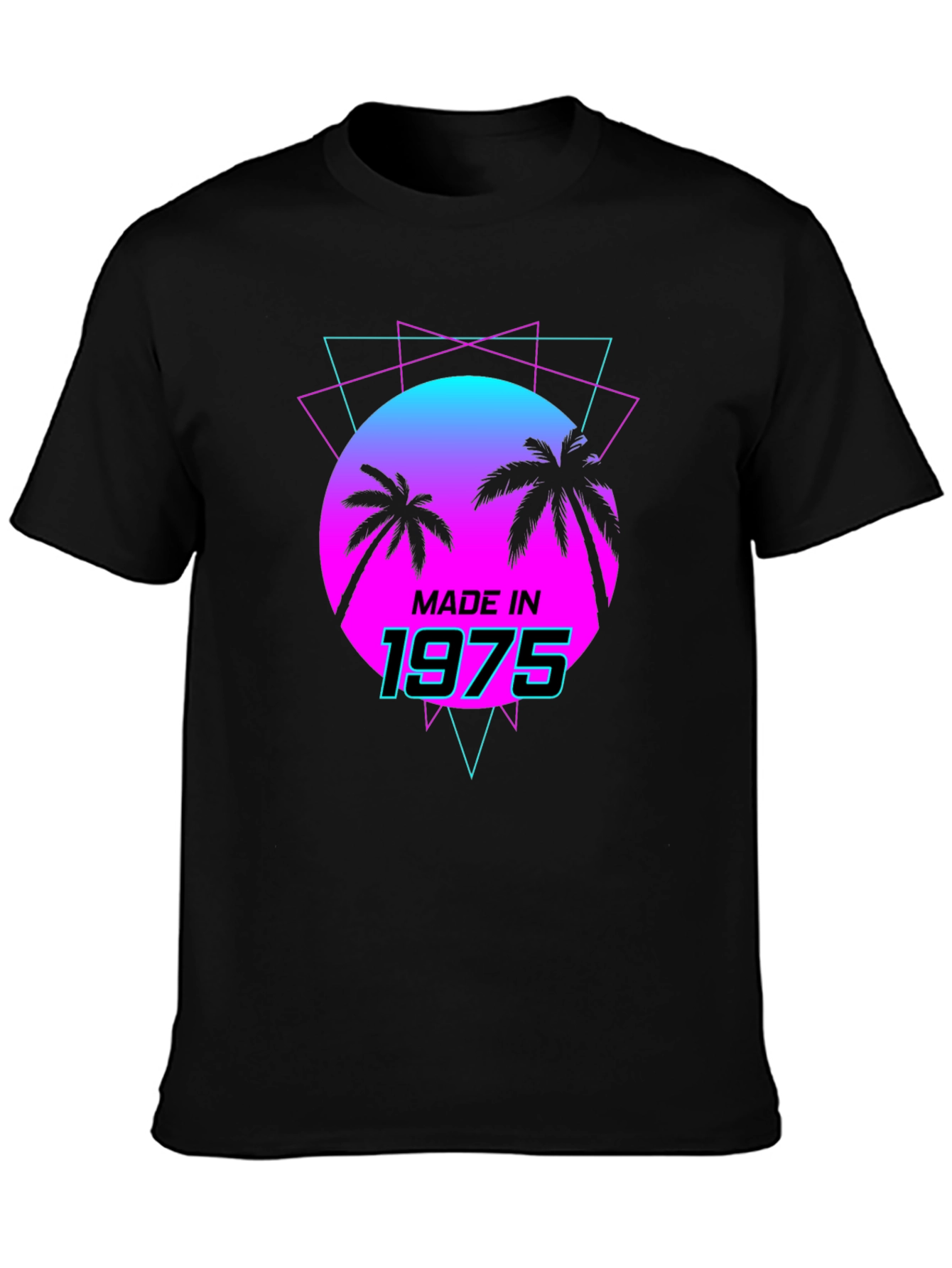 Retro Made in 1975 Graphic T-Shirt