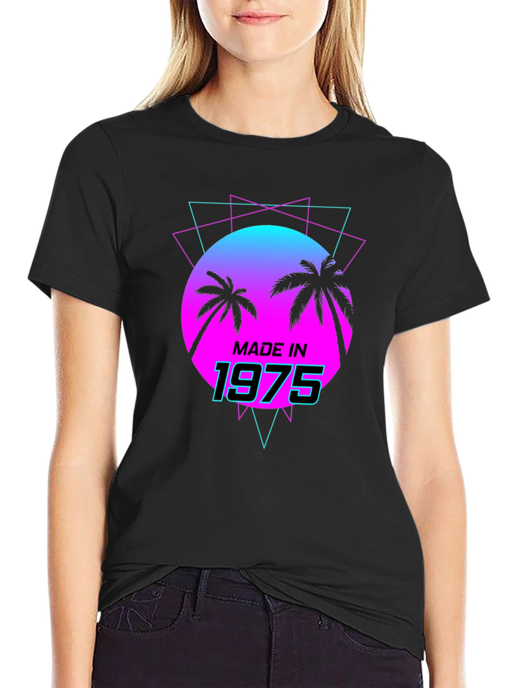 Retro Made in 1975 Graphic T-Shirt